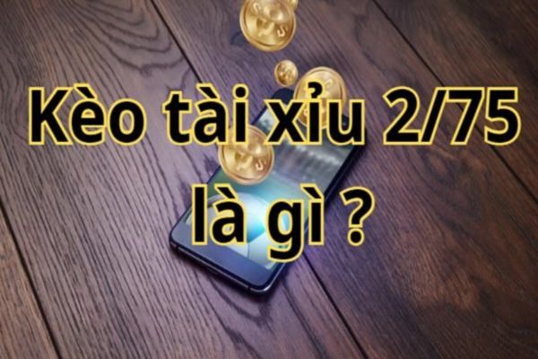 Tìm hiểu 2.75 tài xỉu