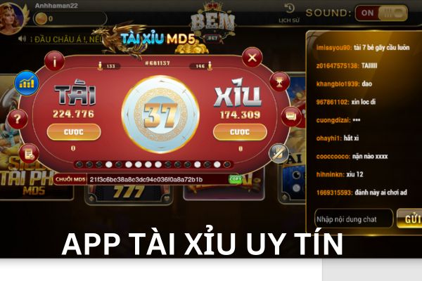 Tham gia app tài xỉu uy tín