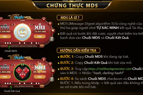 Trải nghiệm tài xỉu vip