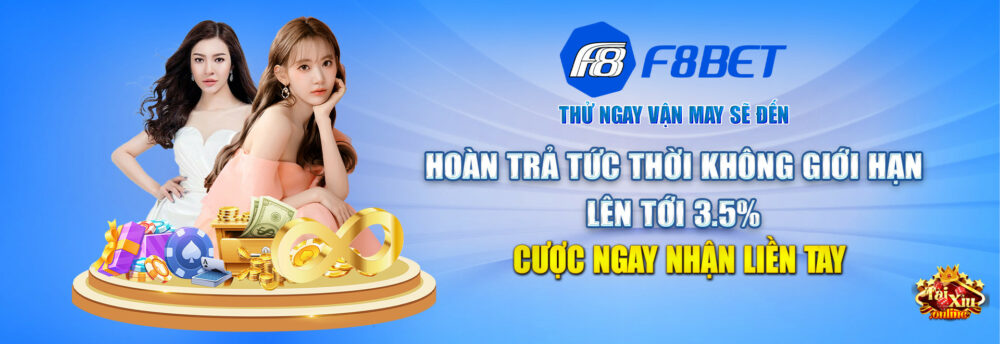 Khuyến mãi hoàn trả F8BET lên đến 3.5%